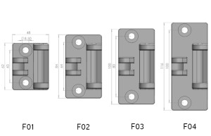 Micromaster hinge frame mount sizes